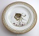Royal Copenhagen. Fauna Danica. Fish Plate. Dinner plate. Model # 19 - 3549. Diameter 25 cm. (1 ...