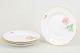 MeissenFour dinner plates, late 19th century.Four antique Meissen porcelain plates with ...