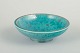 Willhelm Kåge for Gustavsberg“Argenta” serie, midten af 1900-tallet.Skål i klassisk turkis ...