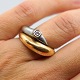 Ole Lynggaard; Fidelity ring af 14 kt. guld og hvidguld, ...