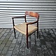 Niels Ole Møller stol i teak med flettet sædeModel 56Design Niels O. MøllerProducent ...