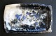 Hagedorn-Olsen, Jeppe (1929 - 2011) Denmark: Dish. Glazed earthenware. Glaze in white, blue and ...