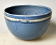 Hjorths ceramics, 20th century. Bornholm, Denmark. Unique bowl. Stoneware. With decoration on ...
