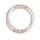 Ole Lynggaard Copenhagen 14kt white gold Love Ring 4 with a diamond. Ringsize: 56
