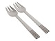 Georg Jensen  silver Parallel Cake fork 14.0 cm.