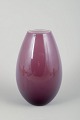 Peter Svarrer for Holmegaard“Cocoon” Vase, late 20th Century.Elegant mouth-blown vase in ...