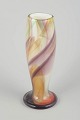 Per Lütken for Holmegaard“Cascade” vase, 1970s.Mouth-blown glass vase from the decorative ...