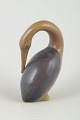 Knud Basse, Bornholm, Denmark.Stoneware Bird Figure, 1960s.Rare stoneware bird figure with ...