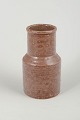 European Studio CeramicistVase, 1970s.Cylindrical studio vase in wheel-thrown stoneware with ...