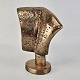 Abstrakt skulptur i bronzeDesigner Knud Erik ChristiansenSigneret i bunden KECHøjde ...