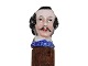 Bottle stopper shaped as a man from around 1890-1900.Length 8.5 cm. including the ...
