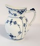 Royal Copenhagen. Blue Fluted Half Lace. Large cream Jug. Model 523. Height 12 cm. (1 quality)