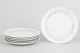 Friedl Holzer-Kjellberg for ArabiaSet of six dessert or salad plates, 1970s.Set comprising ...