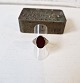 Vintage herrering i 8 kt guld med karneol af Harald Emil HerbstStemplet: Herbst - HerbstMål ...