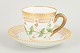 Royal Copenhagen Flora Danica Demitasse Cup with Saucer, 1960sElegant demitasse cup with ...