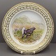 Royal Copenhagen, Flora Danica Animal porcelain; Fauna Danica dinner plate no. ...