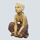 Dahl Jensen; Porcelænsfigur "Frugtsælger fra Bali" #1238