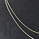 Halskæde i sterling sølv i to lagProducent Georg JensenVægt 6,55gLængde 45,5 cm