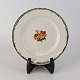 Desserttallerken i fajance fra stellet Solbrud fremstillet i perioden 1937-1967Formgiver ...