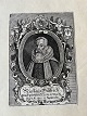 Ubekendt kunstner (17 årh):Portræt af Nikolaus Helffrich (1560-1632).Kobberstik på papir ...