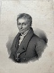 Emilius Bærentzen (1799-1868):Portræt af Naturfilosof og forfatter Heinrich Steffens ...