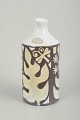 Mari Simmulson for Upsala Ekeby, vase.Cylinderformet vase i glaseret keramik med smal hals og ...