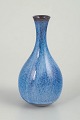 Gunnar Nylund for Rörstrand, miniature vase.Elegant balusterformet vase i glaseret stentøj med ...