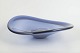 Per Lütken for Holmegaard, bowl.Organically shaped bowl in mouth-blown glass with soft, ...