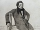 Ubekendt kunstner (19 årh):Portræt af Komponisten Franz Schubert (1796-1828)Fotogravure på ...