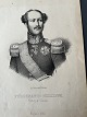 Litografi af Em. Bærentzen - Portræt af Hertug ...