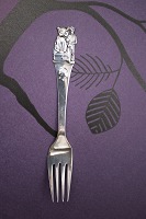 vare nr: Fyrtårnet - sølv gaffel