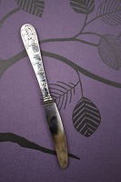 vare nr: Barnebestik - kniv sølv