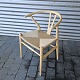 Y stol i asketræ med ny flettede sæde i høj kvalitetDesign Hans Jørgen WegnerProducent ...