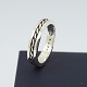 Georg Jensen; Ring i sterlingsølv, nr. A106