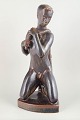 Johannes Hedegaard for Royal Copenhagen, monumental skulptur.Imponerende monumental figur i ...