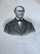 Emilius Bærentzen (1799-1868):Portræt af Politikeren Jens Andersen Hansen (1806-77).Kendt om ...
