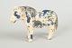 Nils-Erik Zetterström, pony figur.Unik keramisk figur forestillende en pony udført i stentøj ...
