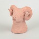 Nils-Erik Zetterström, figur af vædder.Unik keramisk figur forestillende en vædder udført i ...