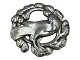 Georg Jensen sterling sølv, ekstra stor broche med due.Dessinnummer 70.Denne er ...