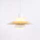 PH 5 pendel i messing fra Louis Poulsen designet af Poul Henningsen. Klassisk dansk lampe med ...