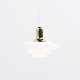 PH 2/1 pendant in brass with opal glass from Louis Poulsen. Designed by Poul Henningsen with ...