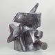 Christina Muff, Dansk samtidskunstner, født 1971.Monumentalt stor skulptur i kubistisk stil, ...
