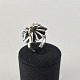 Ring i sterling sølv med dekoration i 18 karat guldNr. 400Design Lene MuntheProducent ...