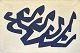 Bjarne Jehn (1934-2015).Komposition.Olie på lærred, Signeret og dateret 1965 (på ...