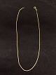 18 karat guld halskæde 42 cm. vægt 2,5 gram emne nr. 635977