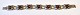 From, Niels Erik (1944 - 2009) Danmark: Armbånd i sterlingsølv med rav. Stemplet. L.: 20,5 cm. 
