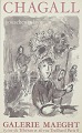 Marc Chagall, original plakat.Figurativ og drømmende komposition med karakteristiske ...