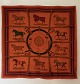 Hermès: silk scarf.