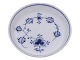 Musselmalet RifletLille glasbakke med kant 9 cm.
