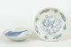 To skåle, Qing-dynastiet (1644–1912)To hånddrejede porcelænsskåle med håndmalet blå dekoration ...